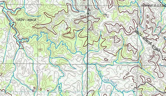 Características de la Carta Topográfica